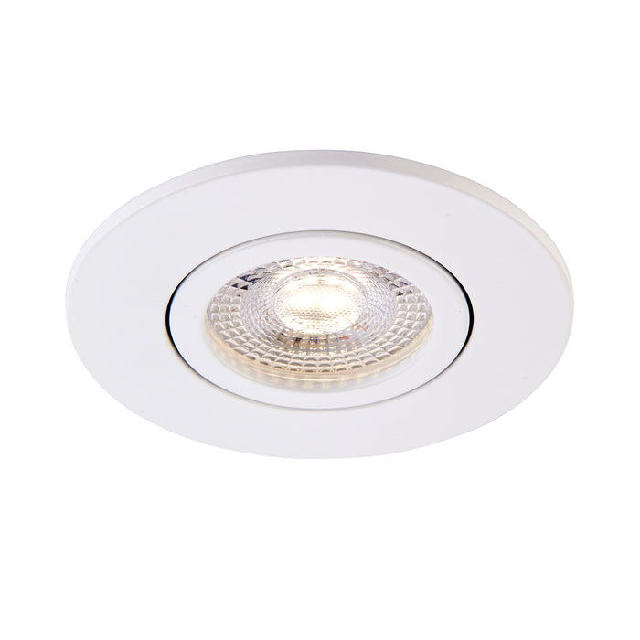 Saxby 111577 Saxby ShieldONE 75 Bezel tilt - White Matt white paint - westbasedirect.com