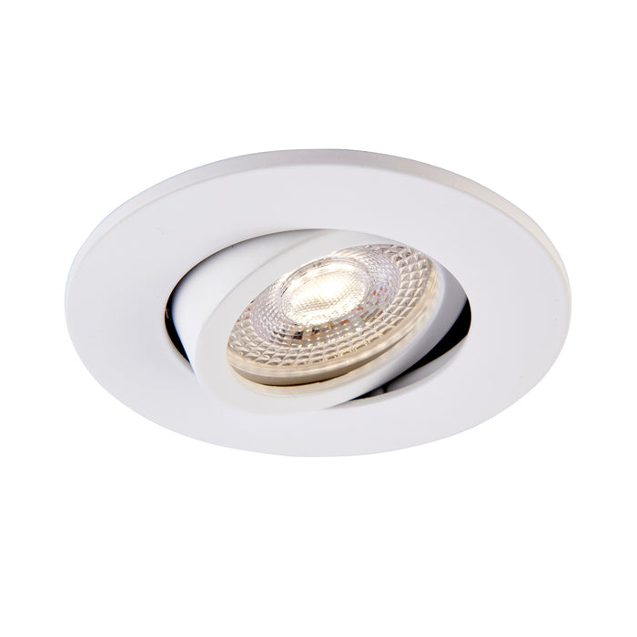 Saxby 111577 Saxby ShieldONE 75 Bezel tilt - White Matt white paint - westbasedirect.com