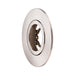 Saxby 111579 Saxby ShieldONE 75 Bezel tilt - Satin Nickel Satin nickel effect plate - westbasedirect.com