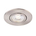 Saxby 111579 Saxby ShieldONE 75 Bezel tilt - Satin Nickel Satin nickel effect plate - westbasedirect.com