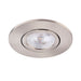 Saxby 111579 Saxby ShieldONE 75 Bezel tilt - Satin Nickel Satin nickel effect plate - westbasedirect.com