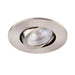 Saxby 111579 Saxby ShieldONE 75 Bezel tilt - Satin Nickel Satin nickel effect plate - westbasedirect.com