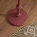 Endon 111603 Carnaby Floor Base Satin pink clay paint 10W LED B22 (Required) - westbasedirect.com