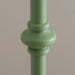Endon 111604 Carnaby Floor Base Satin Cotswold green paint 10W LED B22 (Required) - westbasedirect.com