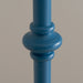 Endon 111605 Carnaby Floor Base Satin marlin blue paint 10W LED B22 (Required) - westbasedirect.com