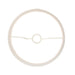 Endon 111630 Ivy 35cm Tapered Shade Vintage white & almond white fabric 10W LED E27 or B22 (Required) - westbasedirect.com