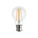 Endon 111751 B22 LED filament GLS Dimmable Clear glass 7W LED B22 Warm White - westbasedirect.com