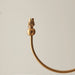 Endon 112152 Santiago 5lt Pendant Fitting Brushed aged brass plate 5 x 7W LED B22 (Required) - westbasedirect.com