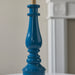 Endon 112165 Myrtle Table Base Marlin blue & warm brass plate 10W LED B22 (Required) - westbasedirect.com