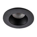 Saxby 112542 ShieldPRO Anti Glare 4CCT IP65 7W Matt black paint & clear acrylic 7W LED module (SMD 2835  CCT) CCT - westbasedirect.com