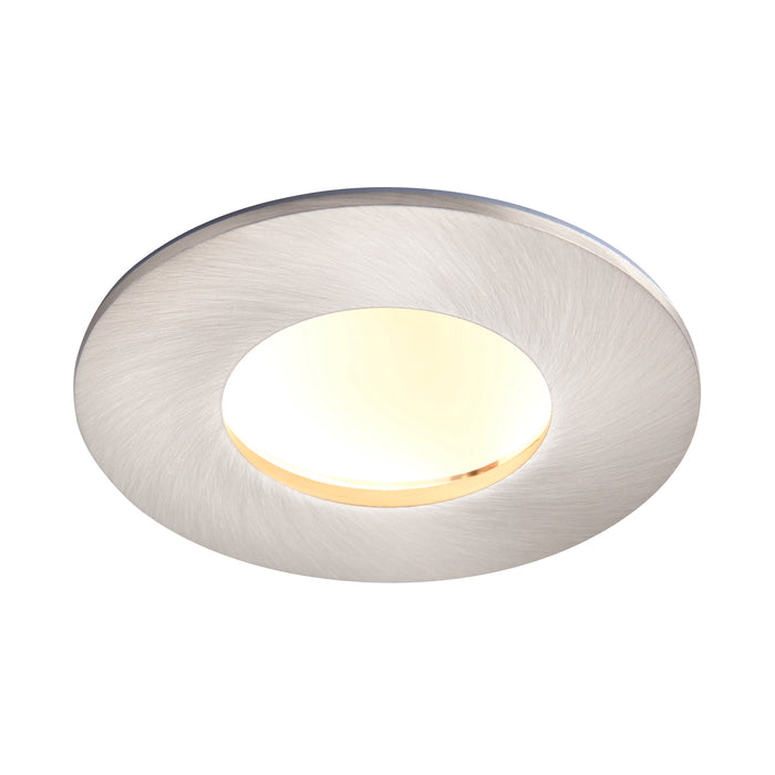Saxby 112543 OrbitalPRO 4CCT Satin IP65 9W Brushed satin nickel plate 9W LED module (SMD 2835  CCT) CCT - westbasedirect.com