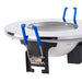 Saxby 112544 OrbitalPRO 4CCT Chrome IP65 9W Brushed satin nickel plate 9W LED module (SMD 2835  CCT) CCT - westbasedirect.com