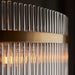Endon 112574 Marietta Grand 7lt Pendant Antique brass plate & clear glass 7 x 7W LED E14 (Required) - westbasedirect.com
