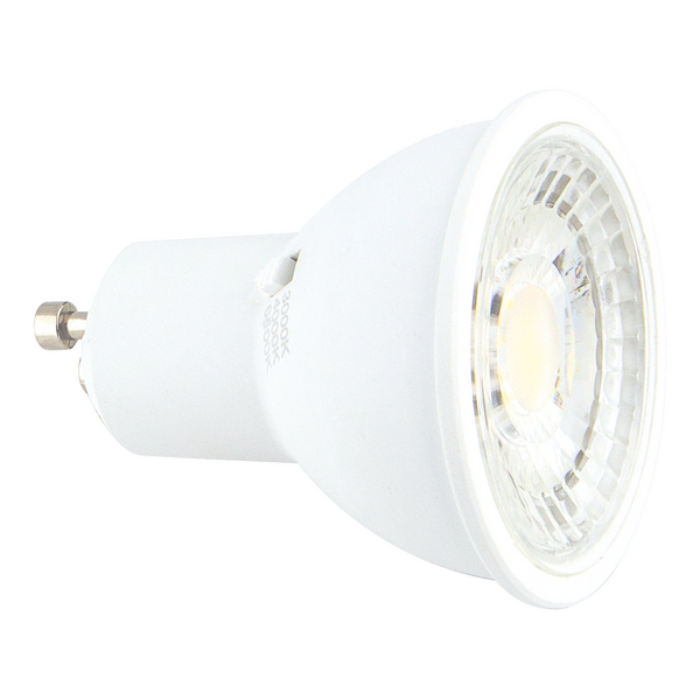 Aurora AU-DLM981CSWCP EFD Pro Fixed/IP Rated Fire Rated Downlight with White Bezel & GU10 ClearVu CCT Lamp Contracter 10 Pack