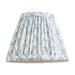 Endon 112914 Leaf 16cm Tapered Shade Shell bay blue fabric 7W LED E14 or B22 (Required) - westbasedirect.com