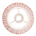 Endon 112919 Leaf 20cm Tapered Shade Peachy keen fabric 7W LED E14 or B22 (Required) - westbasedirect.com