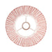 Endon 112920 Leaf 30cm Tapered Shade Peachy keen fabric 10W LED E27 or B22 (Required) - westbasedirect.com