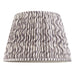 Endon 112929 Ripple 40cm Tapered Shade Pearl grey fabric 10W LED E27 or B22 (Required) - westbasedirect.com