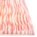 Endon 113057 Ripple 20cm Tapered Shade Coral pink fabric 7W LED E14 or B22 (Required) - westbasedirect.com