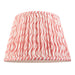 Endon 113060 Ripple 35cm Tapered Shade Coral pink fabric 10W LED E27 or B22 (Required) - westbasedirect.com