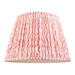 Endon 113061 Ripple 40cm Tapered Shade Coral pink fabric 10W LED E27 or B22 (Required) - westbasedirect.com
