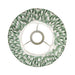 Endon 113066 Zigzag 25cm Tapered Shade Cotswold green fabric 10W LED E27 or B22 (Required) - westbasedirect.com