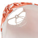 Endon 113070 Zigzag 16cm Tapered Shade Apricot orange fabric 7W LED E14 or B22 (Required) - westbasedirect.com