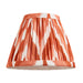 Endon 113070 Zigzag 16cm Tapered Shade Apricot orange fabric 7W LED E14 or B22 (Required) - westbasedirect.com