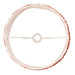 Endon 113074 Zigzag 35cm Tapered Shade Apricot orange fabric 10W LED E27 or B22 (Required) - westbasedirect.com