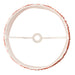 Endon 113075 Zigzag 40cm Tapered Shade Apricot orange fabric 10W LED E27 or B22 (Required) - westbasedirect.com