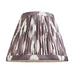 Endon 113082 Ikat 16cm Tapered Shade Pearl grey fabric 7W LED E14 or B22 (Required) - westbasedirect.com