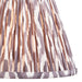 Endon 113084 Ikat 25cm Tapered Shade Pearl grey fabric 10W LED E27 or B22 (Required) - westbasedirect.com