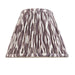 Endon 113084 Ikat 25cm Tapered Shade Pearl grey fabric 10W LED E27 or B22 (Required) - westbasedirect.com
