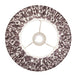 Endon 113085 Ikat 30cm Tapered Shade Pearl grey fabric 10W LED E27 or B22 (Required) - westbasedirect.com