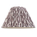 Endon 113085 Ikat 30cm Tapered Shade Pearl grey fabric 10W LED E27 or B22 (Required) - westbasedirect.com