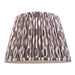 Endon 113086 Ikat 35cm Tapered Shade Pearl grey fabric 10W LED E27 or B22 (Required) - westbasedirect.com