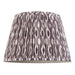 Endon 113087 Ikat 40cm Tapered Shade Pearl grey fabric 10W LED E27 or B22 (Required) - westbasedirect.com