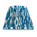 Endon 113089 Ikat 20cm Tapered Shade Marlin blue fabric 7W LED E14 or B22 (Required) - westbasedirect.com