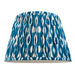 Endon 113092 Ikat 35cm Tapered Shade Marlin blue fabric 10W LED E27 or B22 (Required) - westbasedirect.com