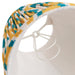Endon 113095 Ikat 16cm Tapered Shade Yellow & jade 7W LED E14 or B22 (Required) - westbasedirect.com