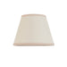 Endon 113175 Ivy 20cm Tapered Shade Vintage white & almond white fabric 7W LED E14 or B22 (Required) - westbasedirect.com