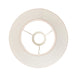 Endon 113176 Ivy 25cm Tapered Shade Vintage white & almond white fabric 10W LED E27 or B22 (Required) - westbasedirect.com