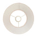 Endon 113177 Ivy 30cm Tapered Shade Vintage white & almond white fabric 10W LED E27 or B22 (Required) - westbasedirect.com