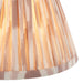 Endon 113223 Ikat 16cm Tapered Shade Neutral print fabric 7W LED E14 or B22 (Required) - westbasedirect.com