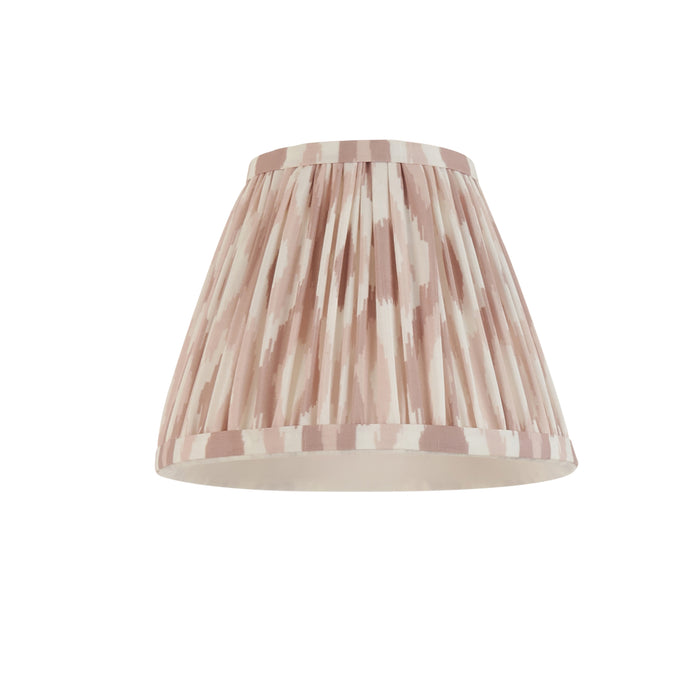 Endon 113223 Ikat 16cm Tapered Shade Neutral print fabric 7W LED E14 or B22 (Required) - westbasedirect.com