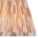 Endon 113224 Ikat 20cm Tapered Shade Neutral print fabric 7W LED E14 or B22 (Required) - westbasedirect.com