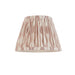 Endon 113224 Ikat 20cm Tapered Shade Neutral print fabric 7W LED E14 or B22 (Required) - westbasedirect.com