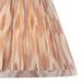Endon 113225 Ikat 25cm Tapered Shade Neutral print fabric 10W LED E27 or B22 (Required) - westbasedirect.com