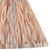 Endon 113226 Ikat 30cm Tapered Shade Neutral print fabric 10W LED E27 or B22 (Required) - westbasedirect.com
