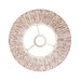 Endon 113226 Ikat 30cm Tapered Shade Neutral print fabric 10W LED E27 or B22 (Required) - westbasedirect.com